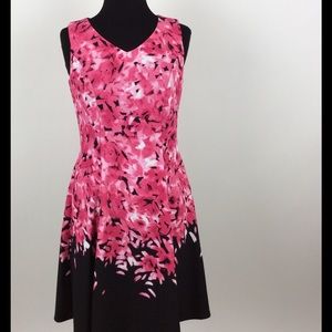 Peter Nygard Womens Floral Print Dress